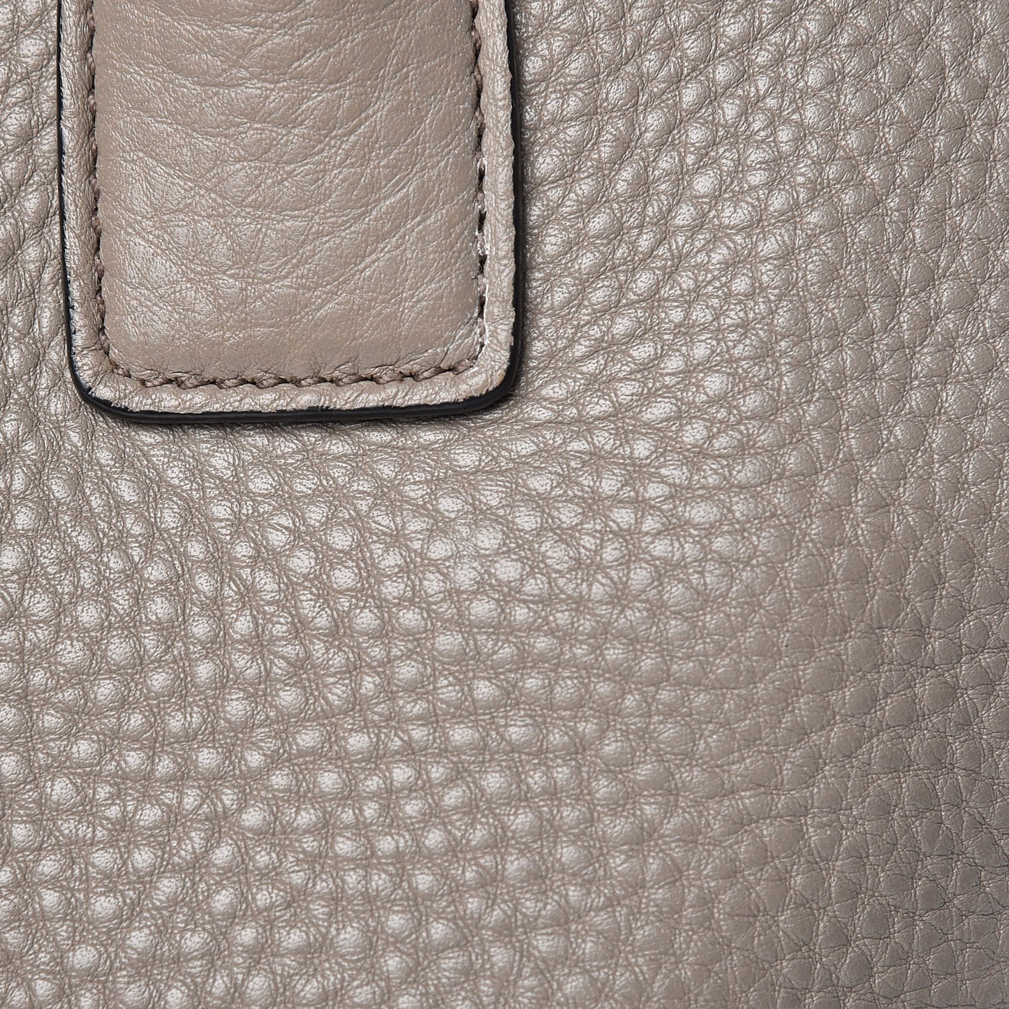 Vitello Daino Twin Pocket Tote Argilla