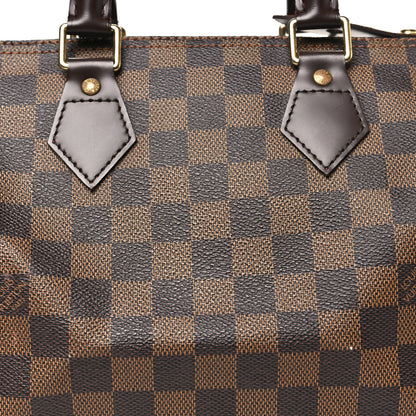 Louis Vuitton Damier Ebene Speedy 25 7 of 9