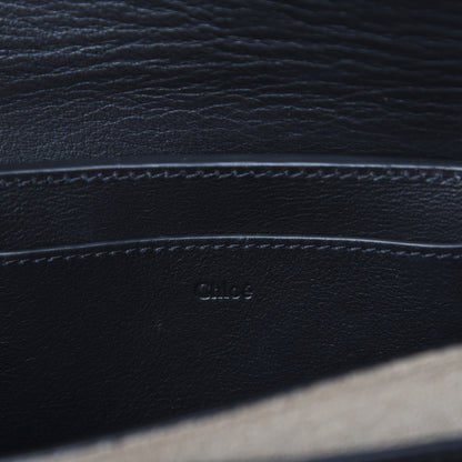 Chloe Smooth Calfskin Drew Bijou Clutch Black 8 of 10