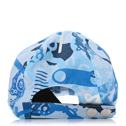 Hermes Silk Davis Patchwork Cap 59 4 of 6