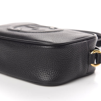 Gucci Pebbled Calfskin Mini Soho Disco Bag Black 6 of 9