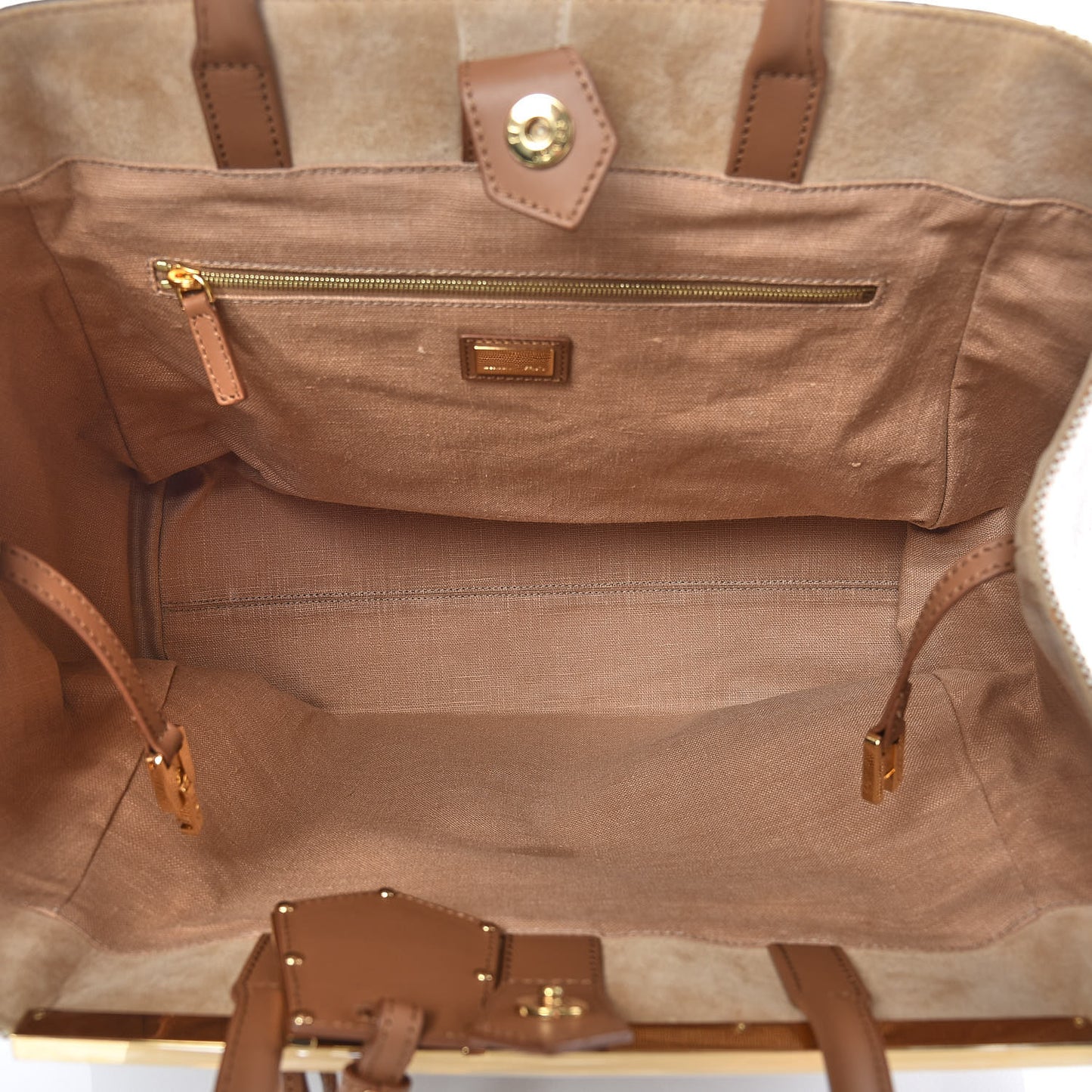 Snakeskin Large 2Jours Tote Natural Multicolor