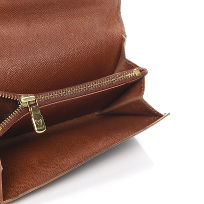 Louis Vuitton Monogram Porte-Monnaie Tresor Wallet 6 of 8