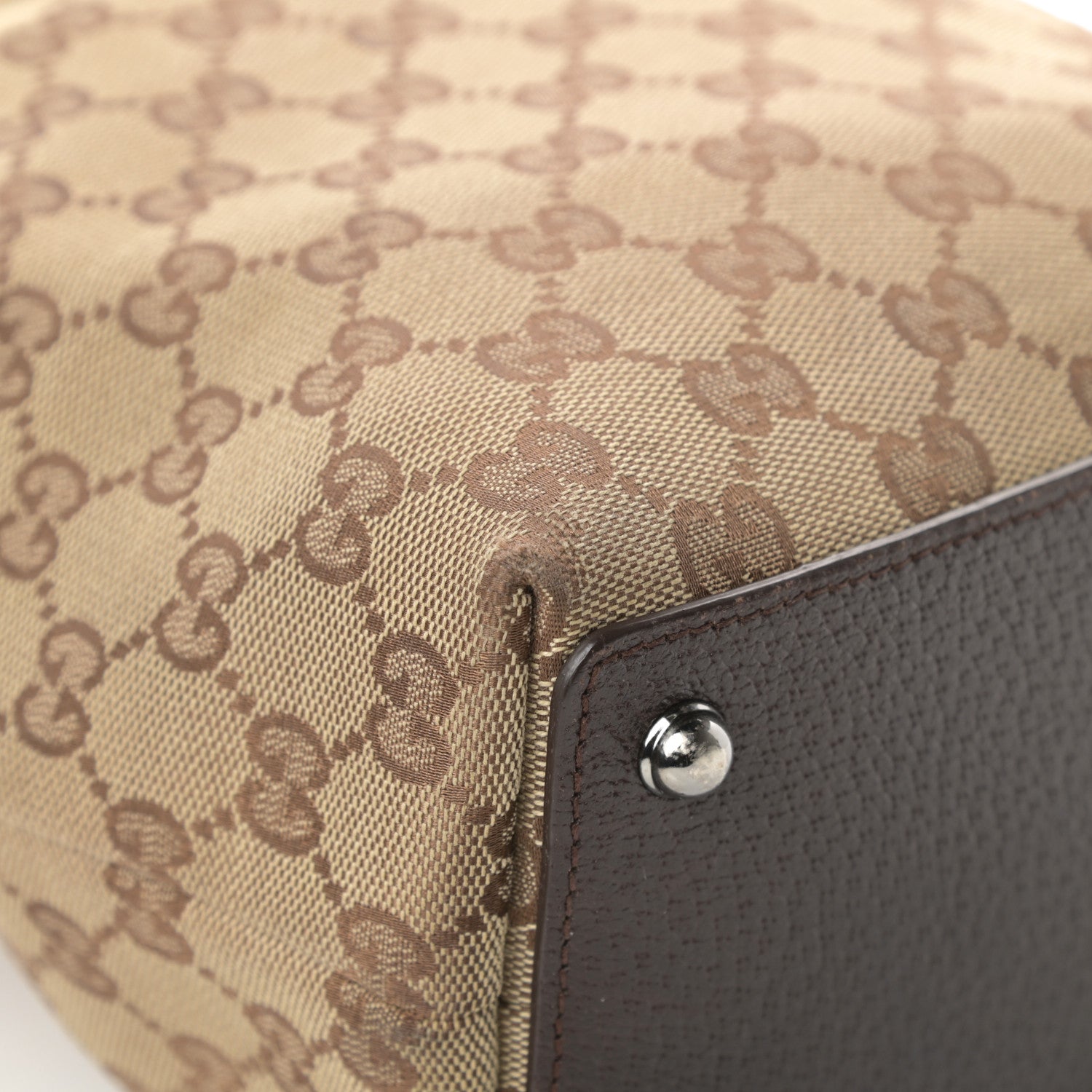 Gucci Monogram Small Eclipse Tote Brown 12 of 15