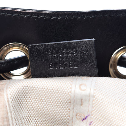 Gucci Bright Diamante Small Bucket Bag Black 7 of 15