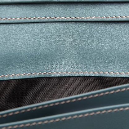 Gucci Guccissima Continental Flap Wallet Blue 7 of 8