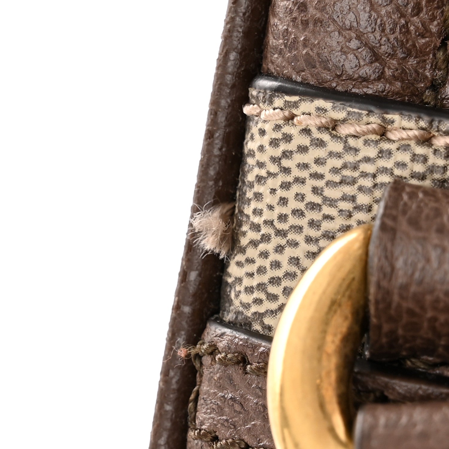 Gucci GG Supreme Monogram Web Mini Ophidia Messenger Brown 12 of 13
