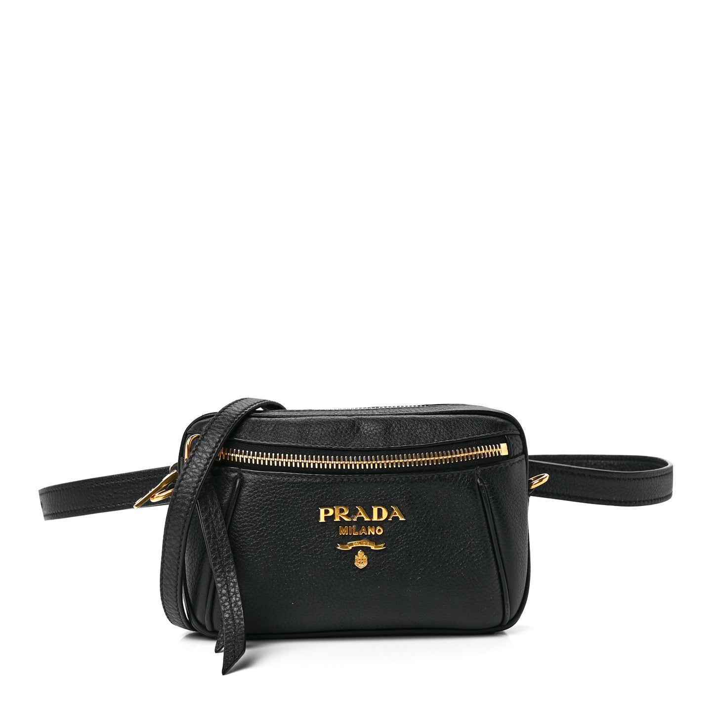 Vitello Daino Belt Bag Black