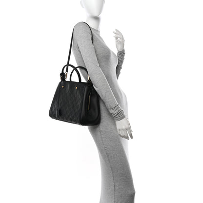 Louis Vuitton Empreinte Montaigne MM Black 2 of 10