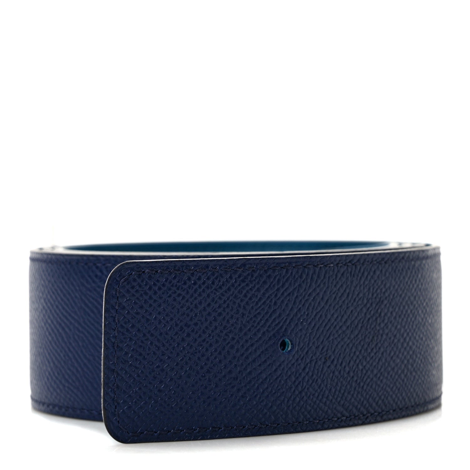 Hermes Epsom Swift 42mm Belt Strap 95 38 Colvert Bleu Saphir 1 of 5