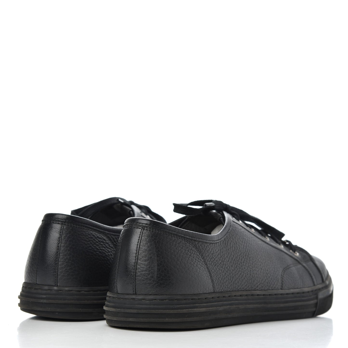 Nappa Mens Low Top Sneakers 9.5 Black