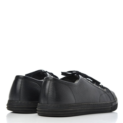 Gucci Nappa Mens Low Top Sneakers 9.5 Black 4 of 19