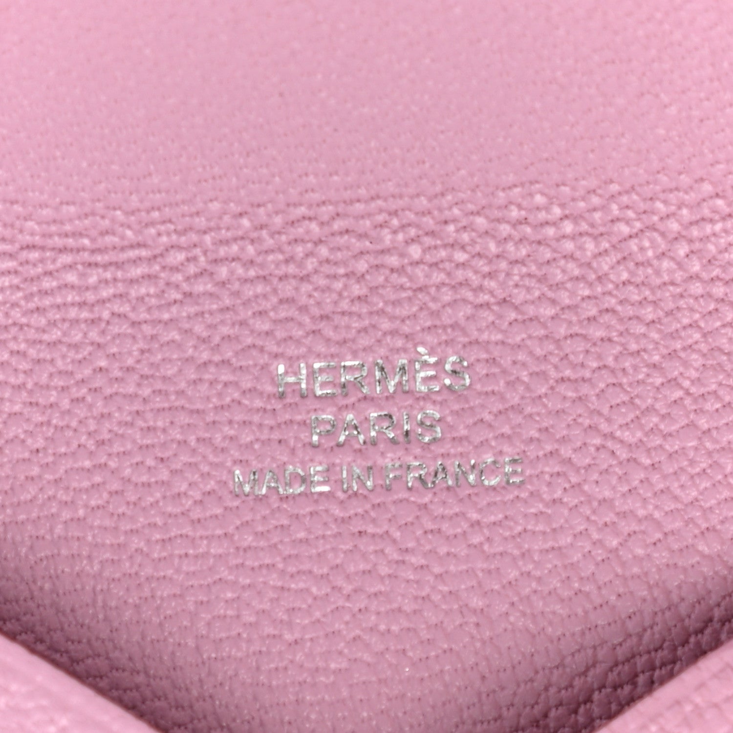 Hermes Chevre Mysore Calvi Card Case Mauve Sylvestre 6 of 8