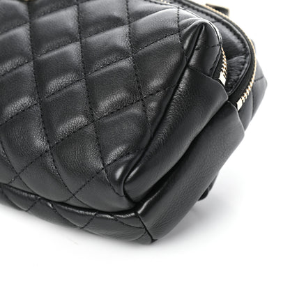 Chanel Calfskin Quilted Waist Bag Black 10 of 10