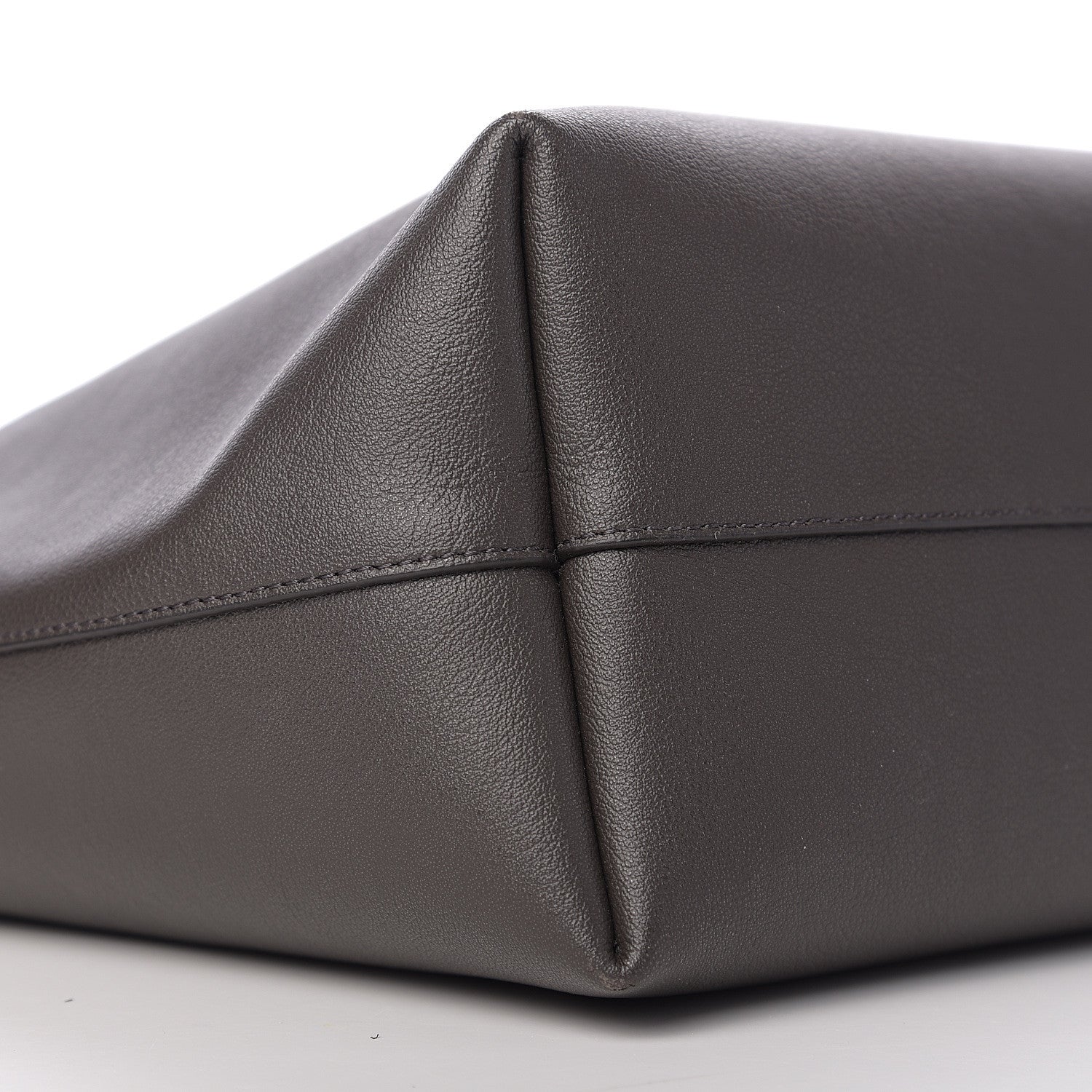 Saint Laurent Calfskin Large Shopping Tote Earth 8 of 9