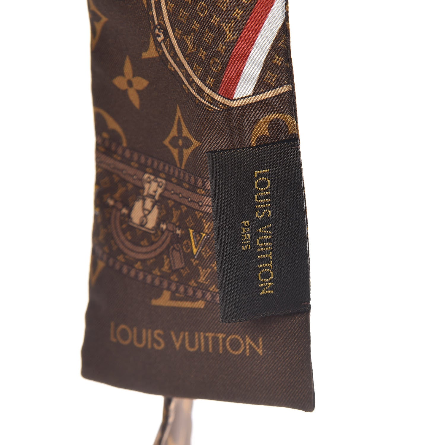 Louis Vuitton Silk Monogram Trunks Bandeau 3 of 3