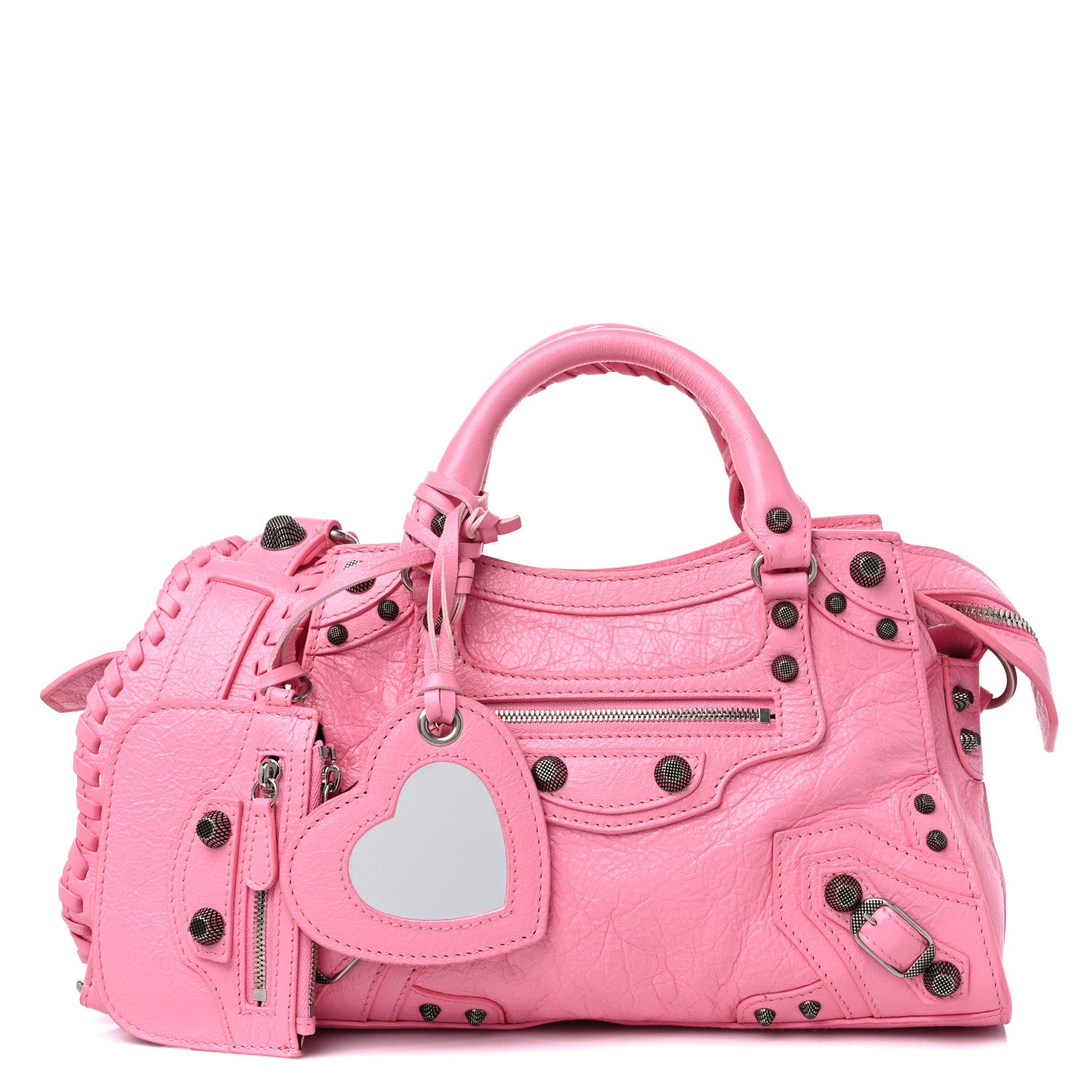 Balenciaga Agneau Arena Neo Cagole Handbag XS Sweet Pink 1 of 11