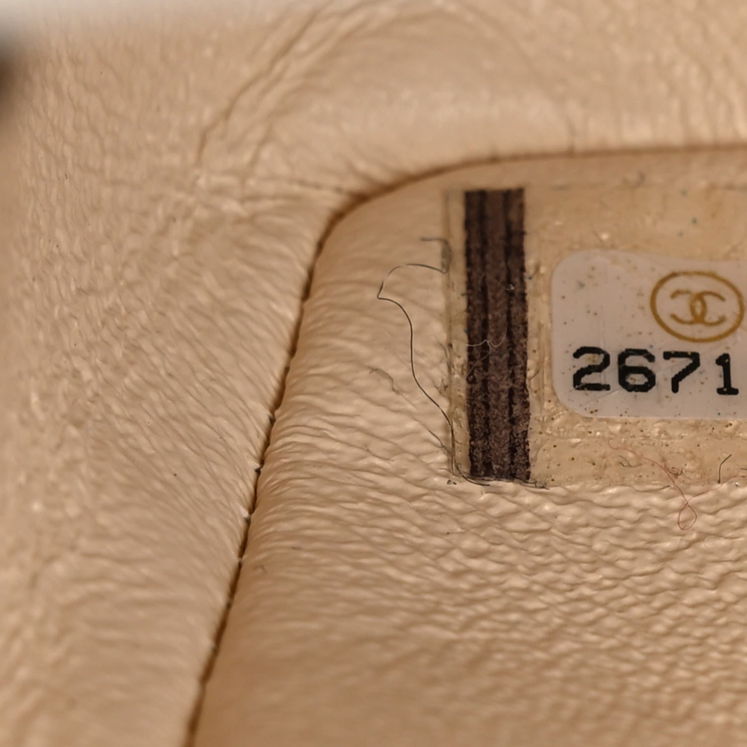 Chanel Tweed Quilted Mini Rectangular Flap Off White 8 of 11