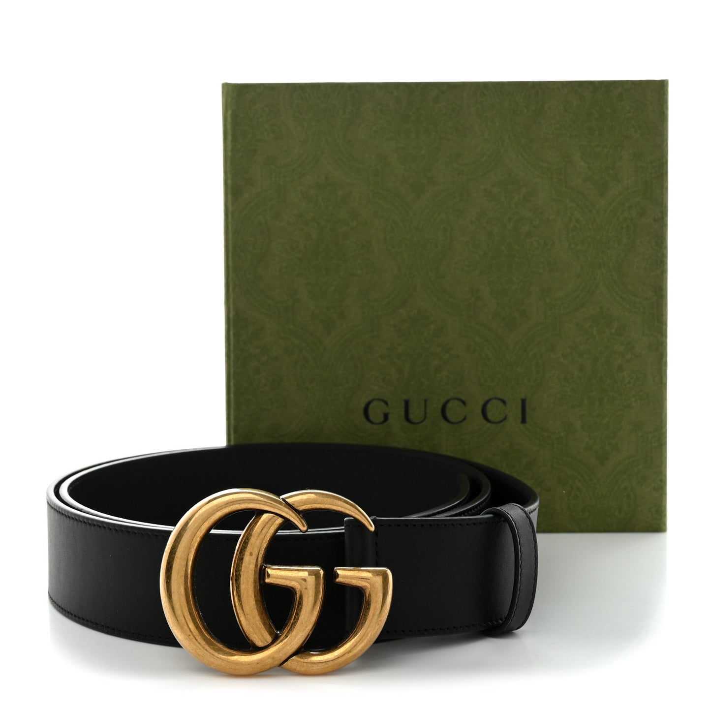 Calfskin Double G 40mm Belt 105 42 Black