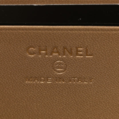Chanel Lambskin Quilted CC Pearl Crush Camera Case Black 6 of 11