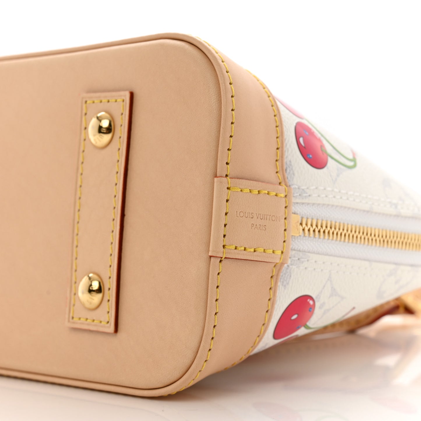 LV X TM Monogram Cerises Alma BB White