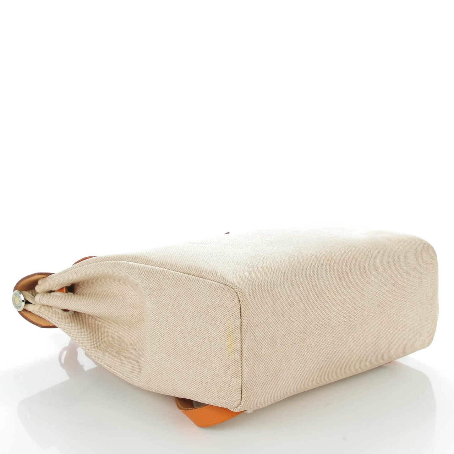 Toile Vache Calfskin Herbag 30 PM Backpack Natural