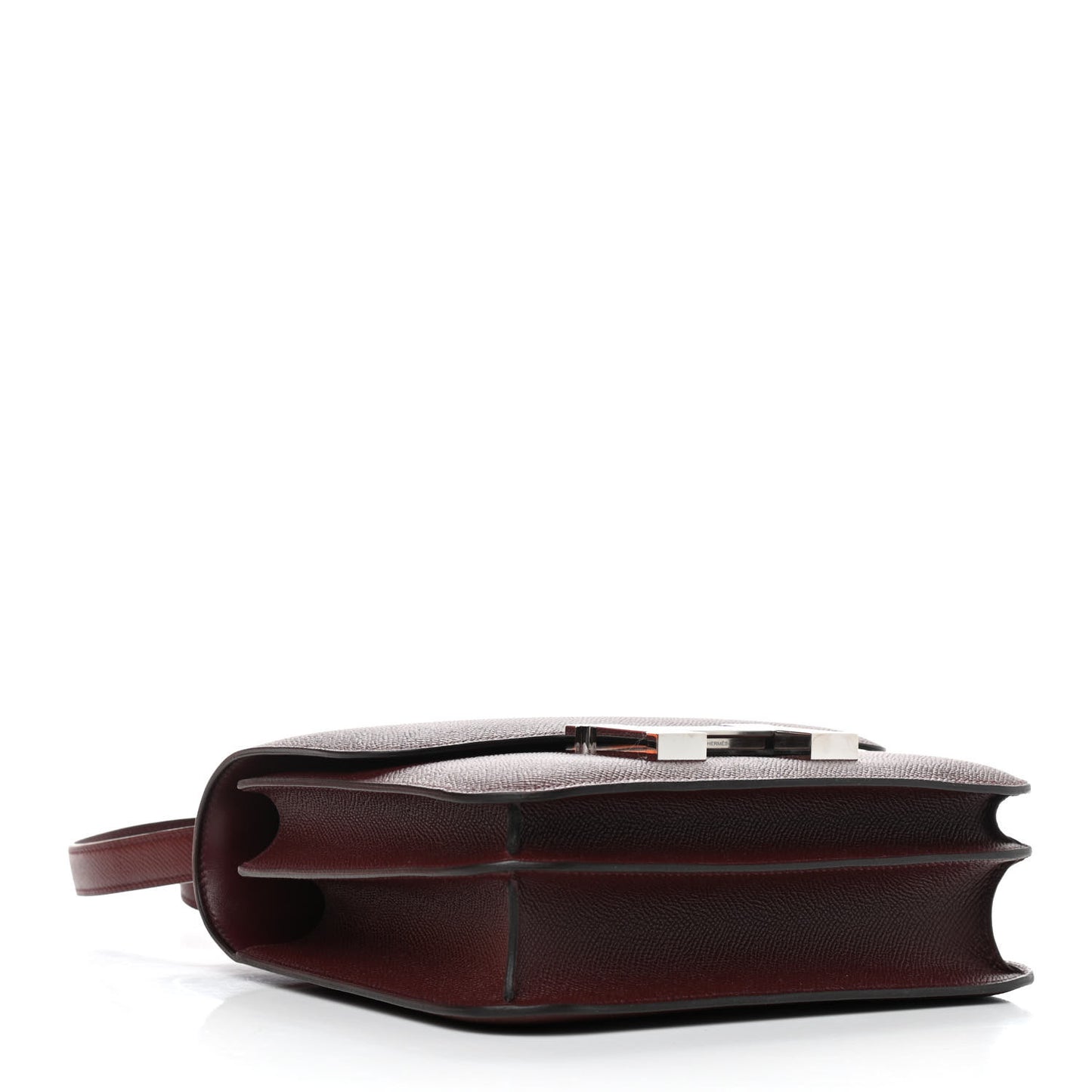 Epsom Horseshoe Enamel Constance 24 Bordeaux Black