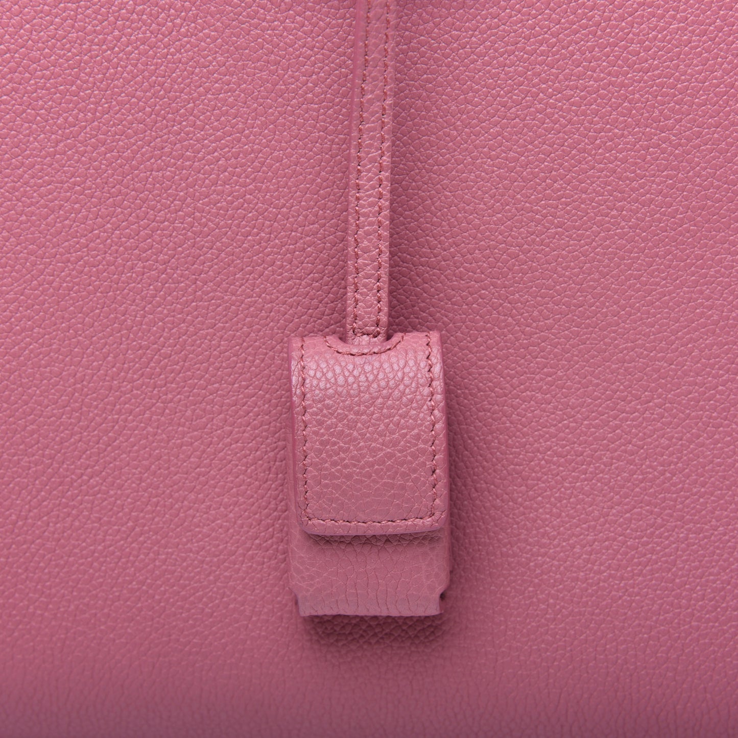 Grained Calfskin Small Sac De Jour Dark Rose