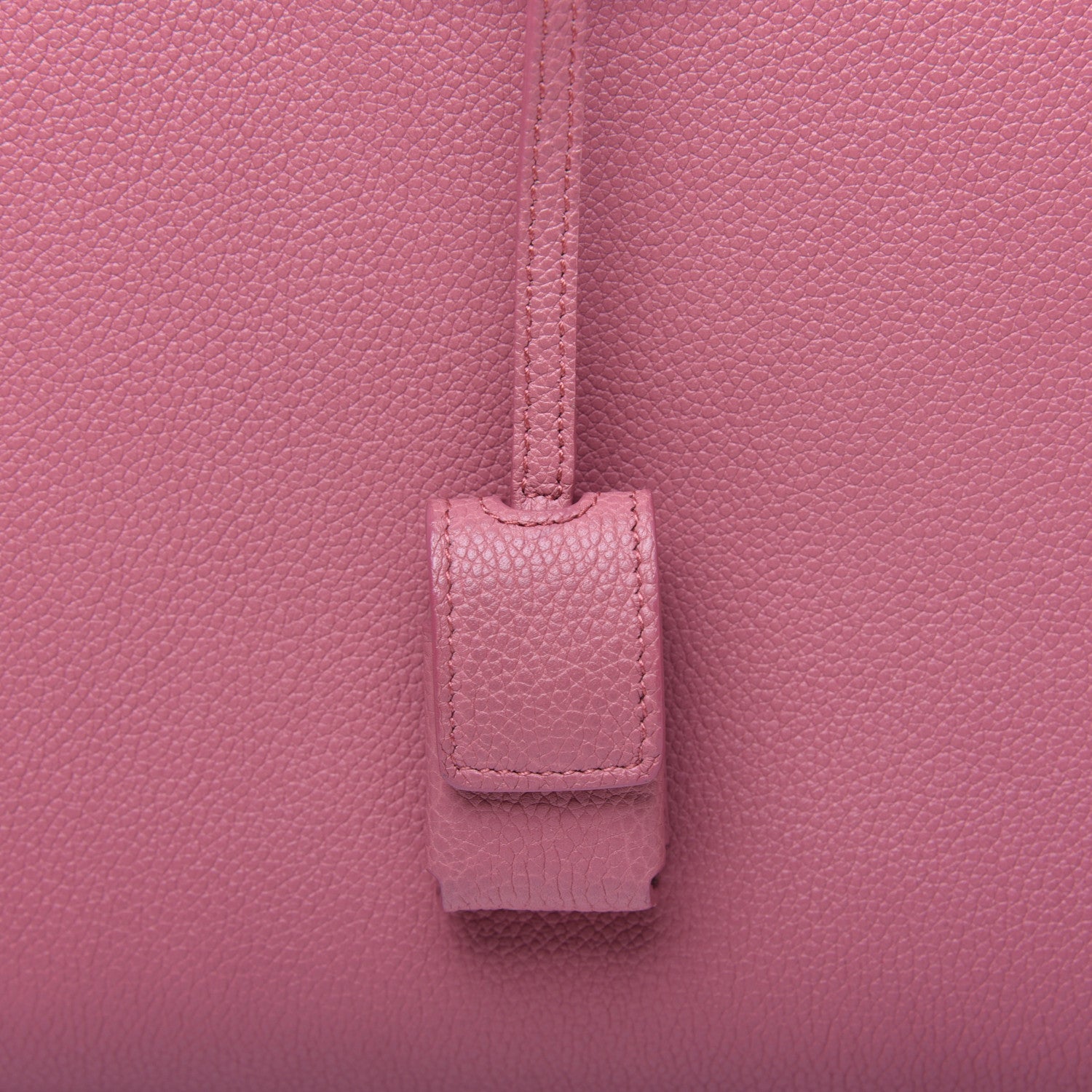 Saint Laurent Grained Calfskin Small Sac De Jour Dark Rose 27 of 33