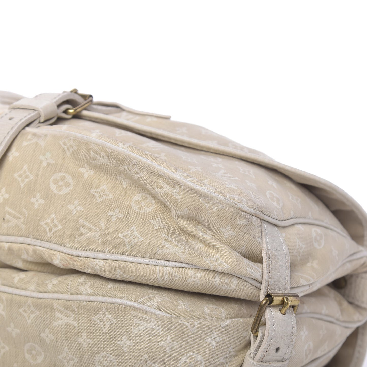 Monogram Mini Lin Saumur Dune