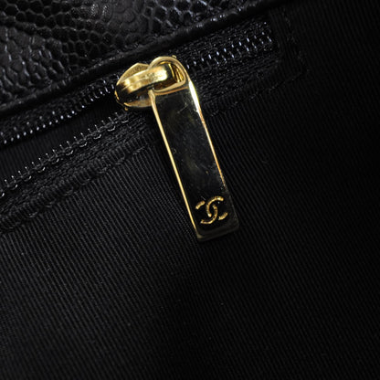 Chanel Caviar Quilted Grand Shopping Tote GST Black 8 of 9
