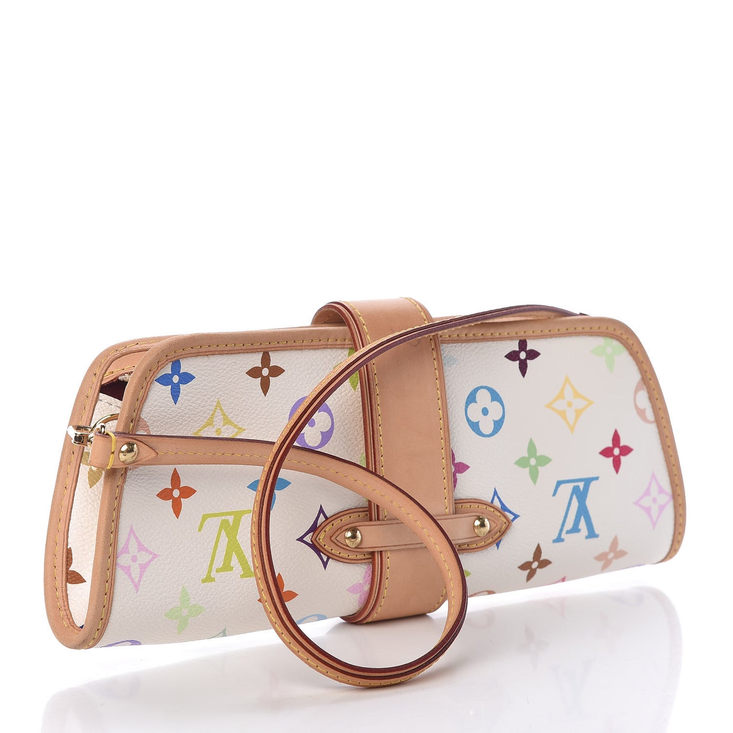 Monogram Multicolor Shirley White