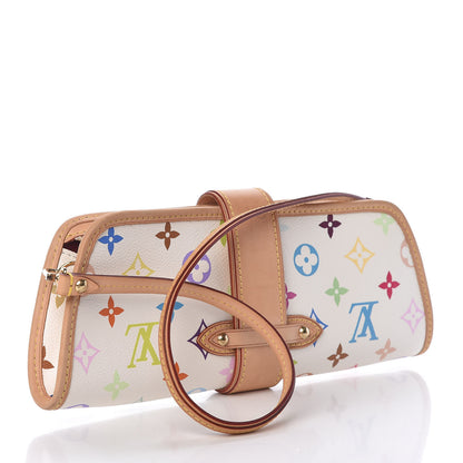 Louis Vuitton Monogram Multicolor Shirley White 3 of 10