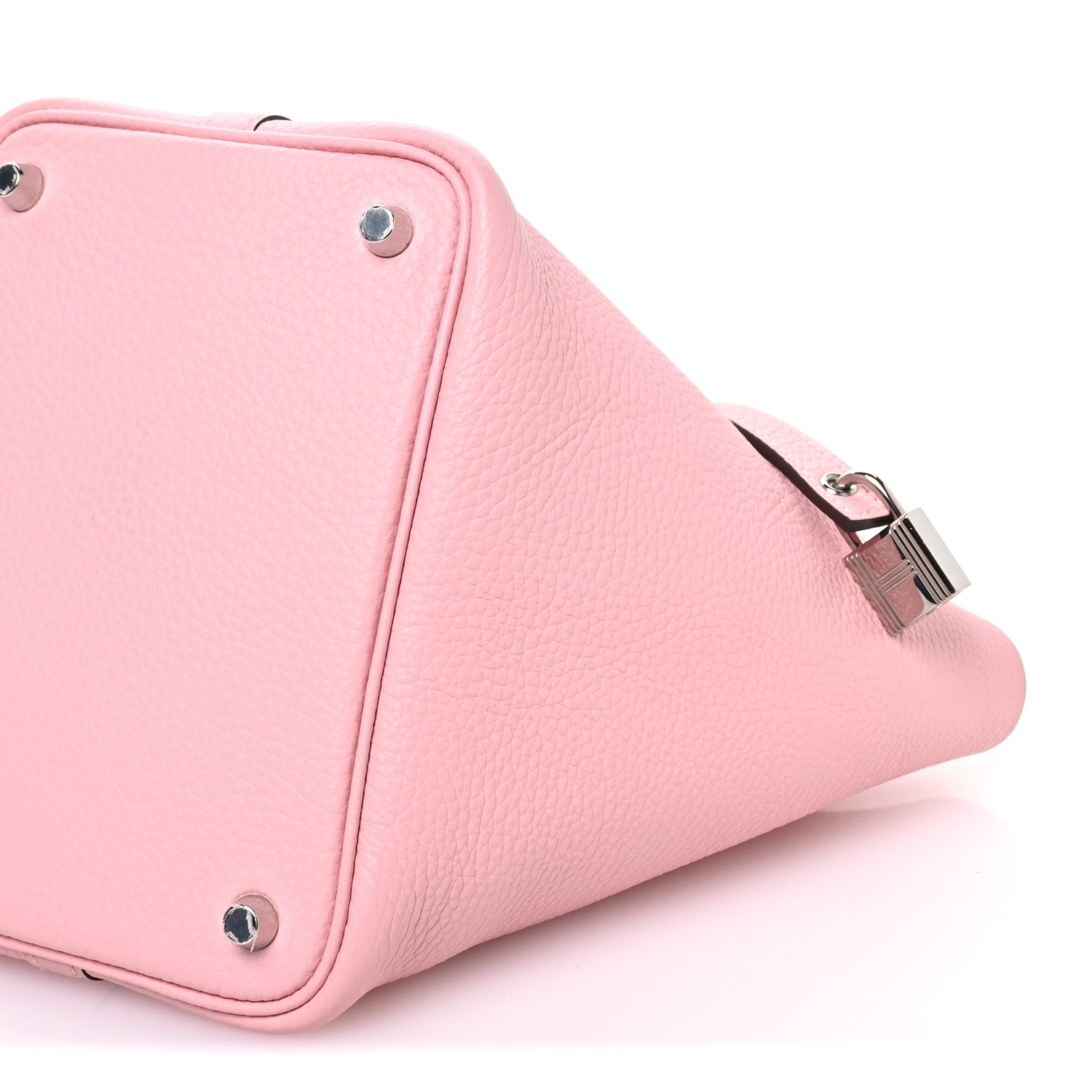 Hermes Taurillon Clemence Picotin Lock 18 PM Rose Sakura 10 of 11