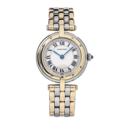 Cartier Stainless Steel 18K Yellow Gold 24mm Panthere Vendome Quartz Watch 1 of 7