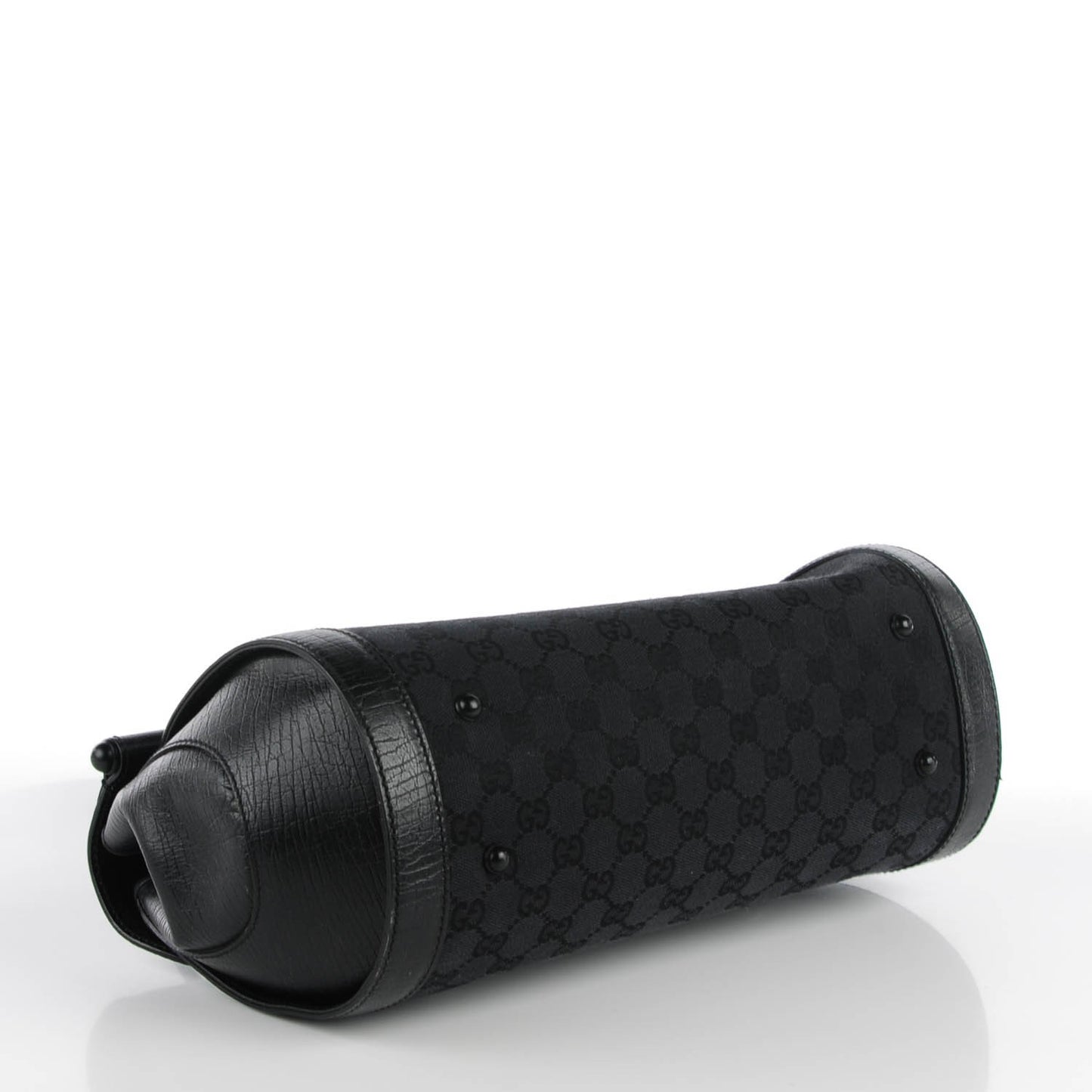 Monogram Bamboo Bullet Bag Black