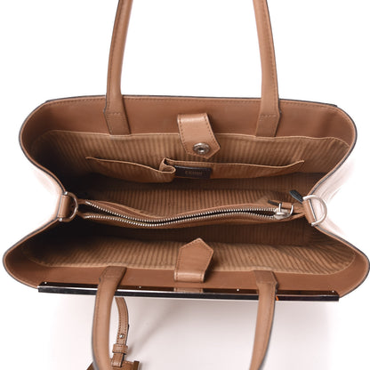 Fendi Vitello Elite Regular 2Jours Tote Orzo 5 of 21