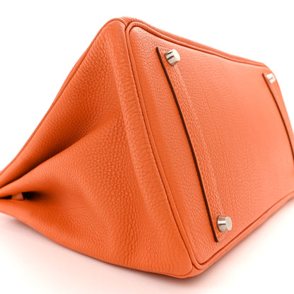 Hermes Togo BIRKIN 35 Orange 9 of 12