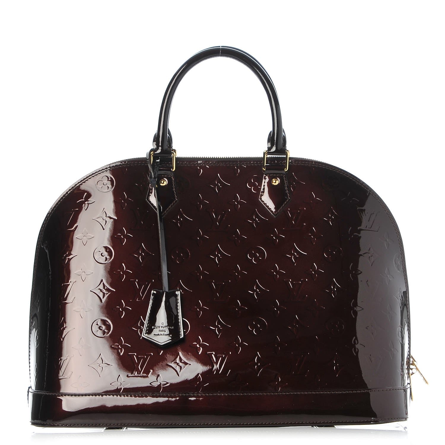 Louis Vuitton Vernis Alma GM Amarante 1 of 10