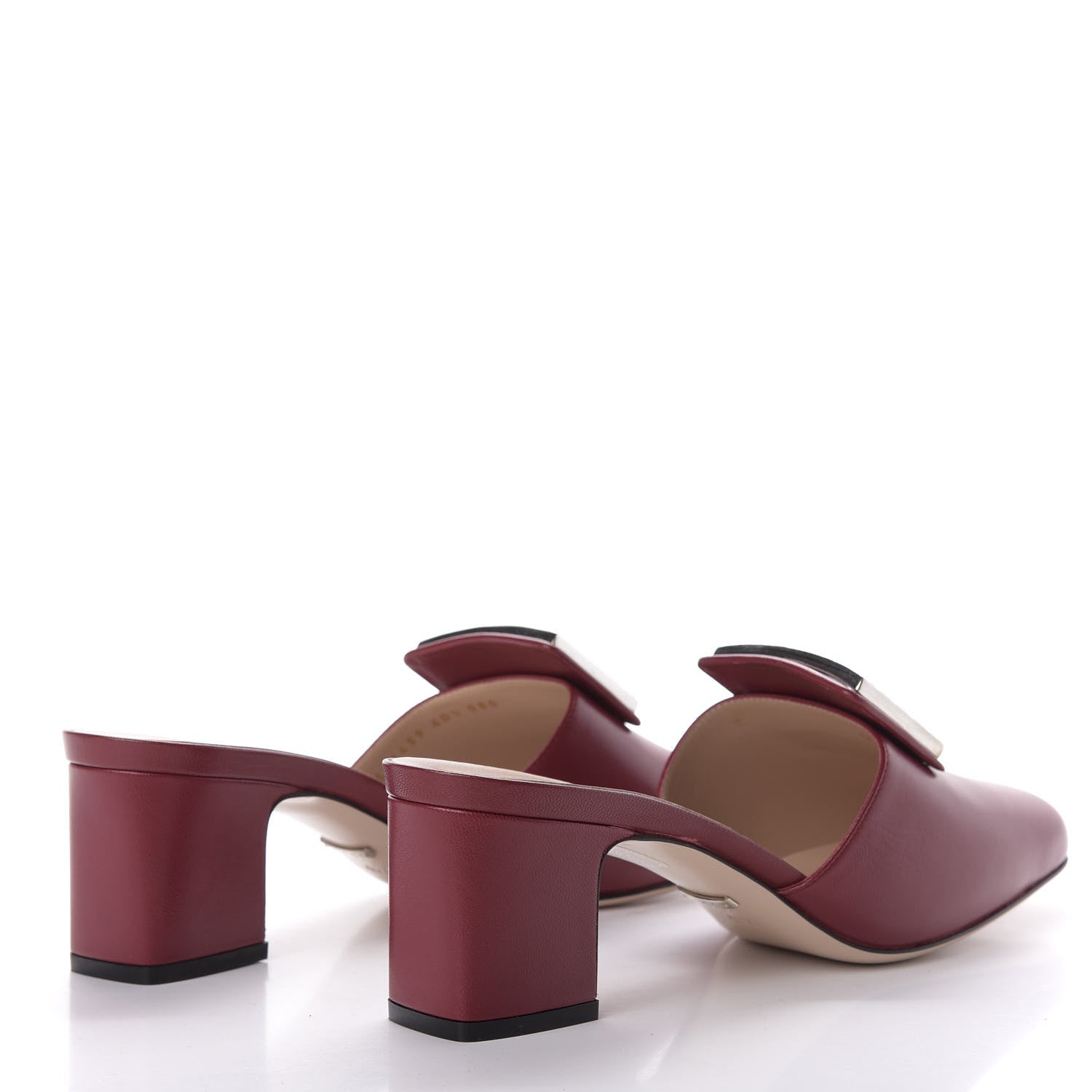 Gucci Malaga Kid Crystal Square G Madelyn Mules 40.5 Romantic Cerise 4 of 10