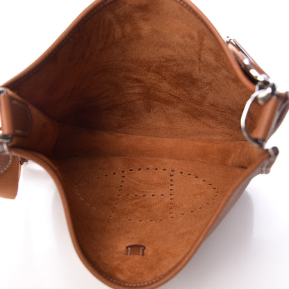Hermes Taurillon Clemence Evelyne III PM Gold 5 of 11