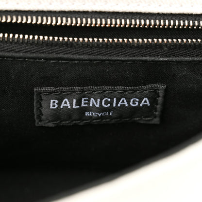 Balenciaga Cotton Canvas Small Hourglass Top Handle Bag White 6 of 18