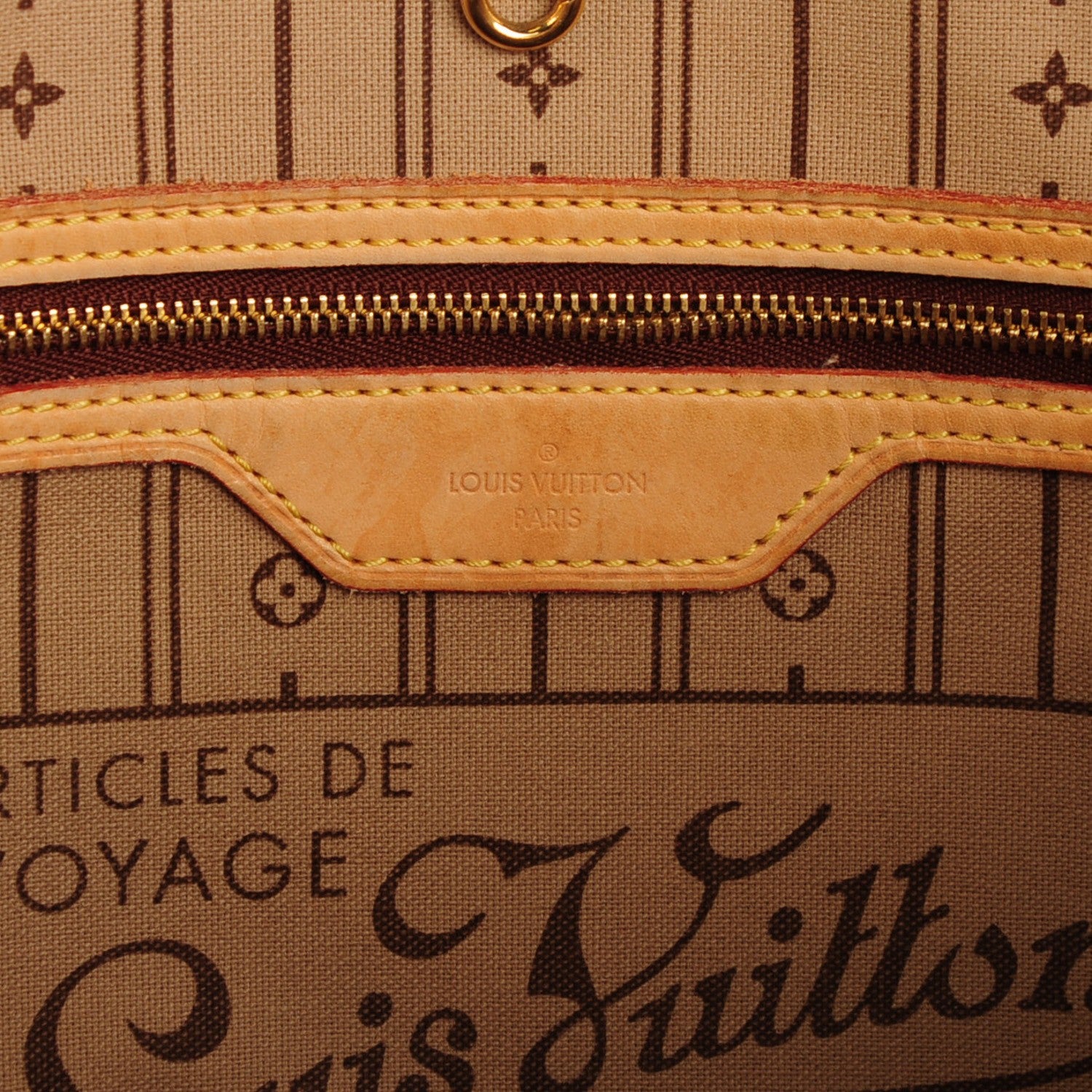 Louis Vuitton Monogram Neverfull MM 7 of 10
