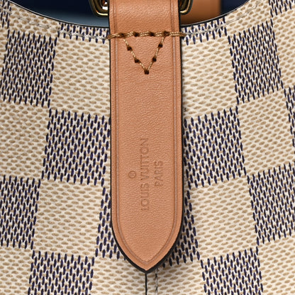Louis Vuitton Damier Azur Braided Neonoe MM Blue 7 of 14