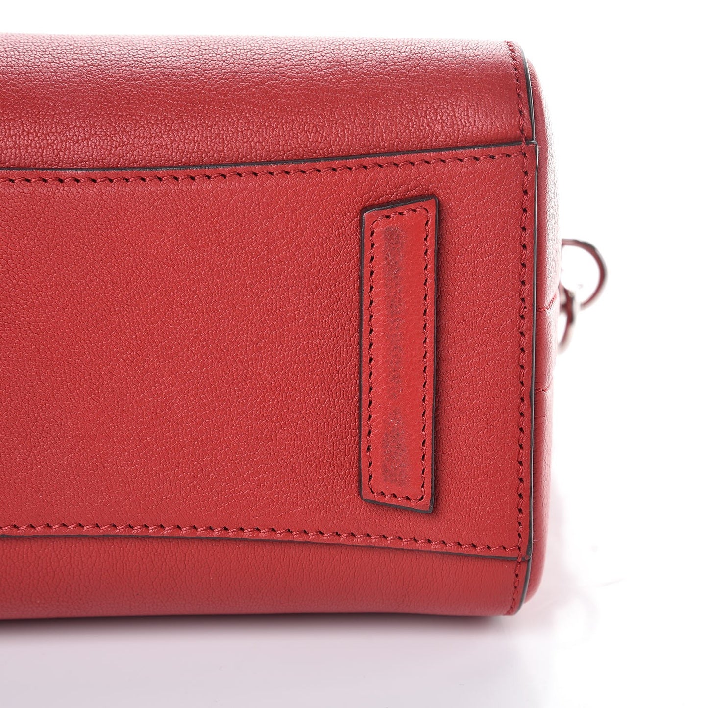 Sugar Goatskin Mini Antigona Medium Red