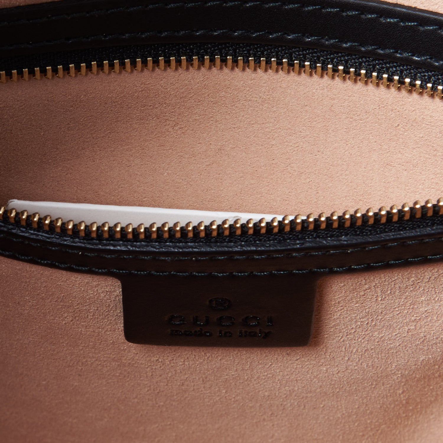 Gucci Soft GG Supreme Monogram Bees Small Crossbody Tote Beige Oro Black 8 of 8