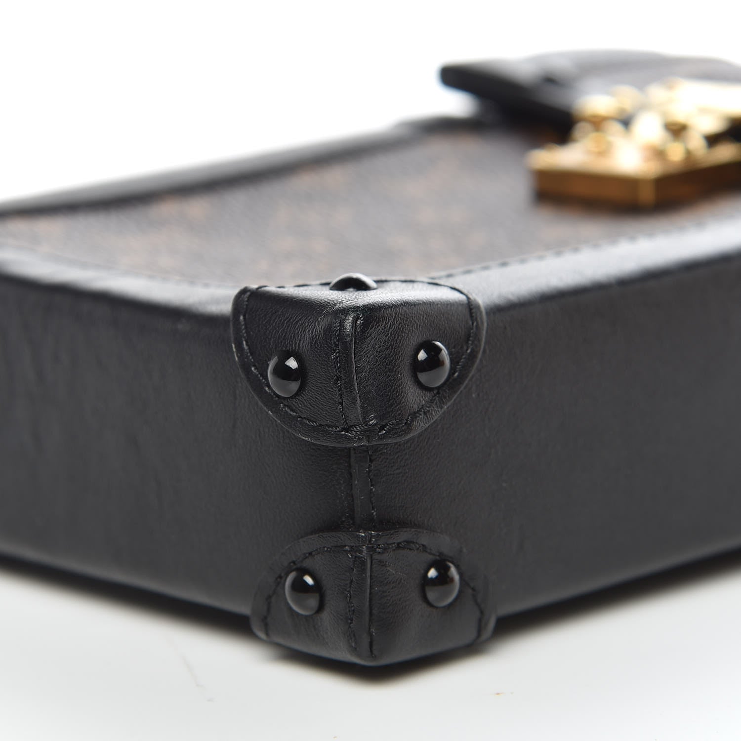 Louis Vuitton Monogram Pochette Trunk Verticale Black 8 of 10