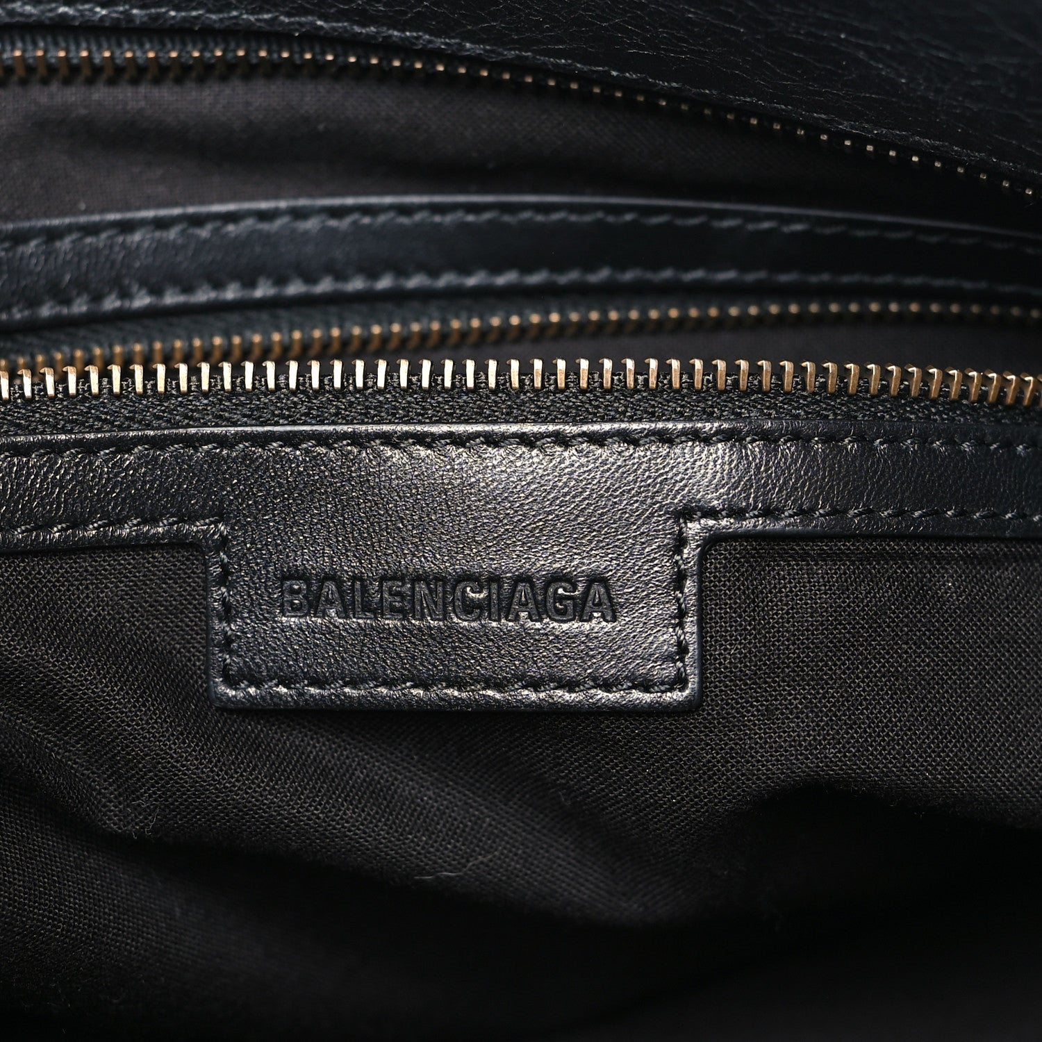 Balenciaga Arena Lambskin Classic Hardware Medium Le City Black 6 of 10