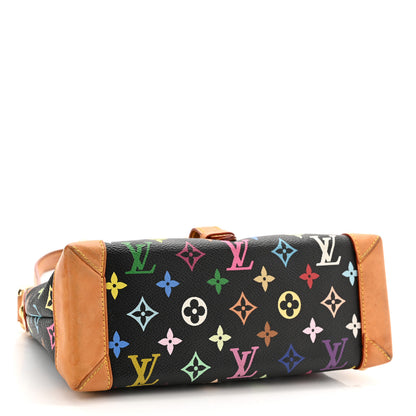 Louis Vuitton Monogram Multicolor Eliza Black 4 of 12