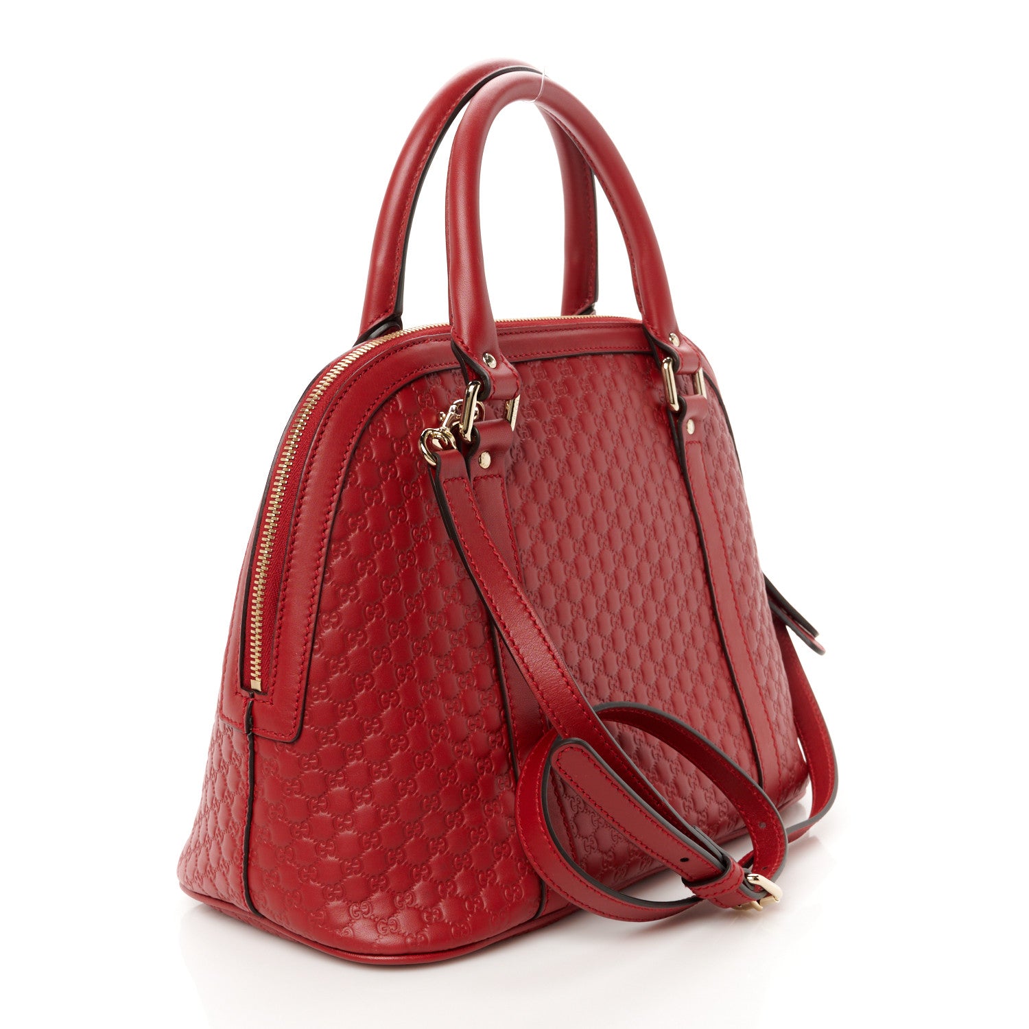 Gucci Microguccissima Medium Dome Bag Red 3 of 12